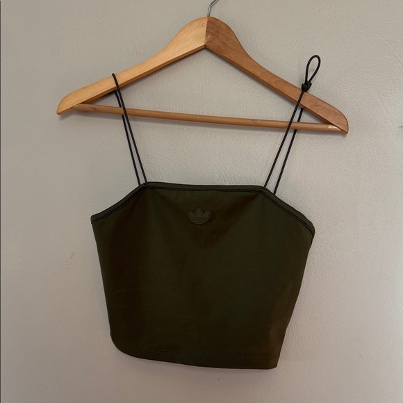 adidas Tops - NWT adidas Dark Green Camisole Top small